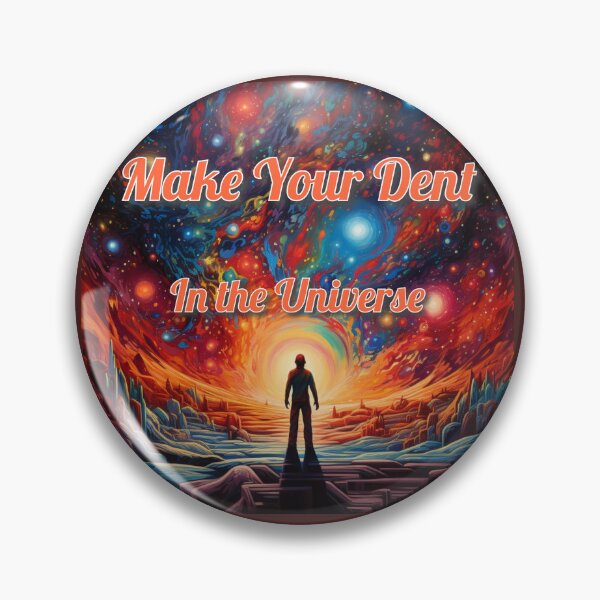 Item preview, Make Your Dent in the Universe Modern Art designed and sold by abundancevibes.