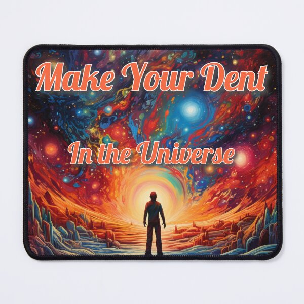 Item preview, Make Your Dent in the Universe Modern Art designed and sold by abundancevibes.