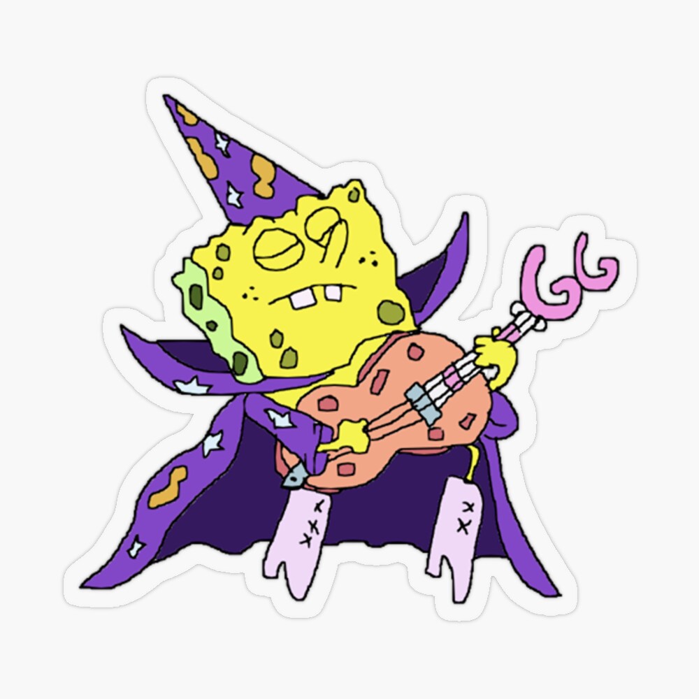 badly drawn spongebob v3  Pin for Sale by wormyart