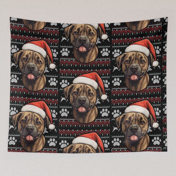 Item preview, Treeing Tennessee Brindle Ugly Sweater Christmas designed and sold by rafaeltto.