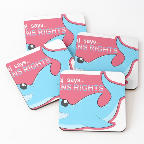 Item preview, blahaj says designed and sold by scaliepunk.