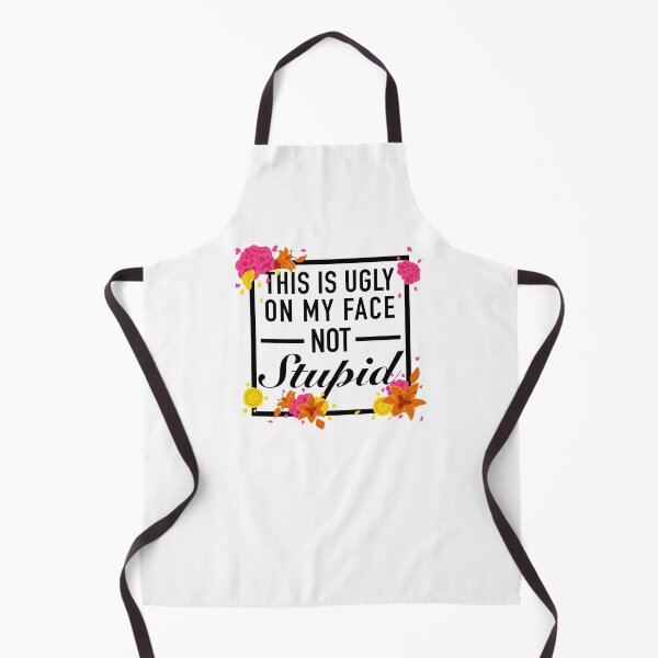Item preview, This is ugly on my face, not stupid designed and sold by DinoMightDesign.