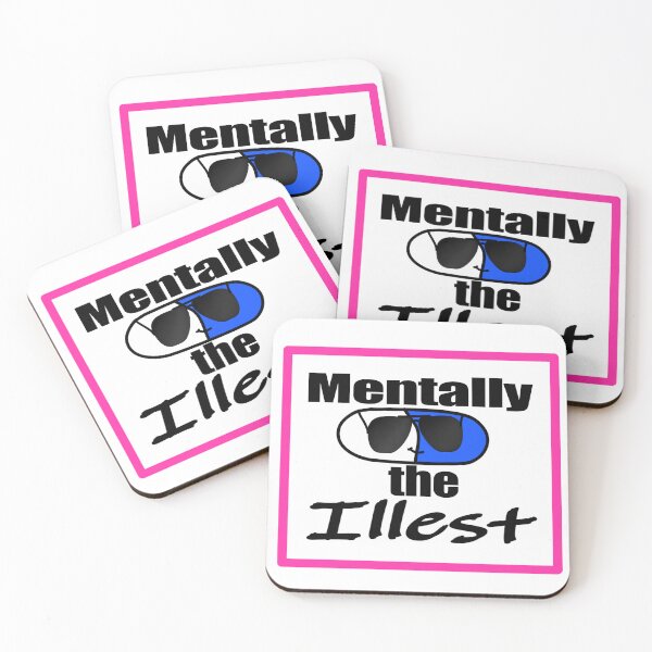 Item preview, Mentally the Illest: Border   designed and sold by ToxicJellyShop.