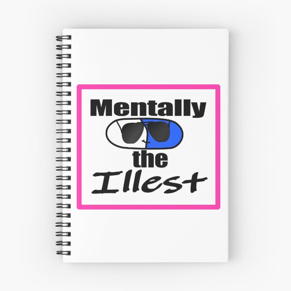 Item preview, Mentally the Illest: Border   designed and sold by ToxicJellyShop.