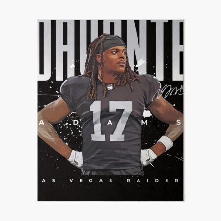 Oakland Raiders Lithograph print of Davante Adams 2 2022