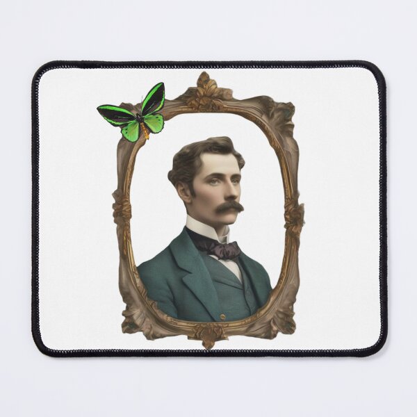 Item preview, Victorian Man In Frame designed and sold by Art OnTheSpectrum.