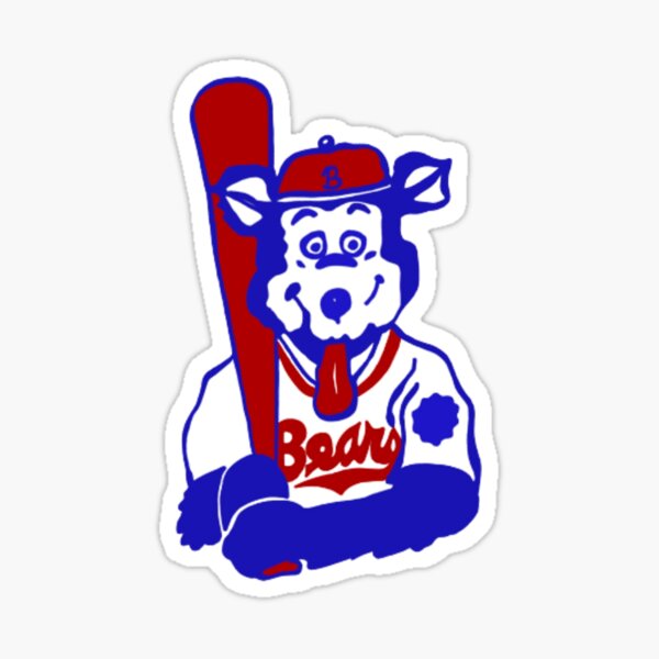 Boyertown Legion Baseball Bears 'B' Red Sticker for Sale by maddibowman