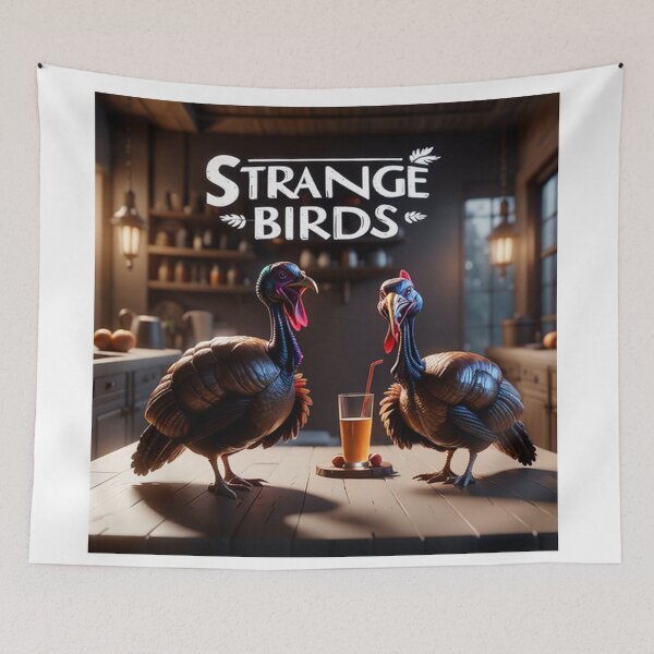 Item preview, Strange Birds designed and sold by TodoDecoArt.