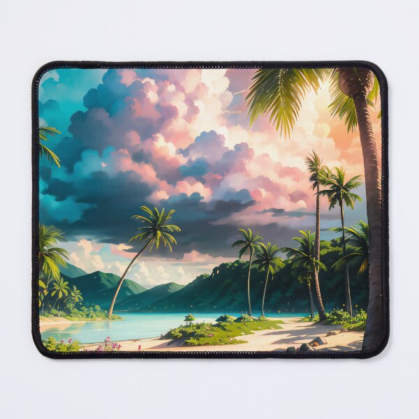 Item preview, Digital Art Beaultiful Beach Nature Clouds designed and sold by YabaiArts.