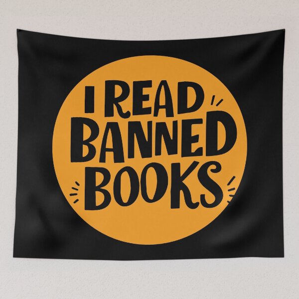Item preview, I Read Banned Books designed and sold by Timegraf.