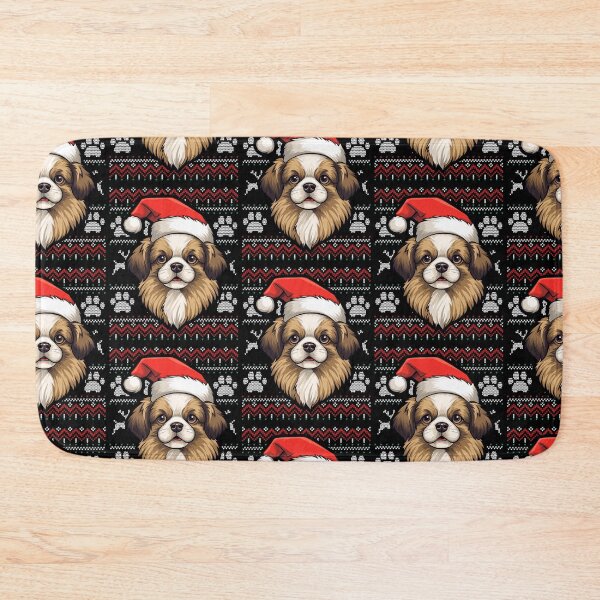 Item preview, Tibetan Spaniel Ugly Sweater Christmas designed and sold by rafaeltto.