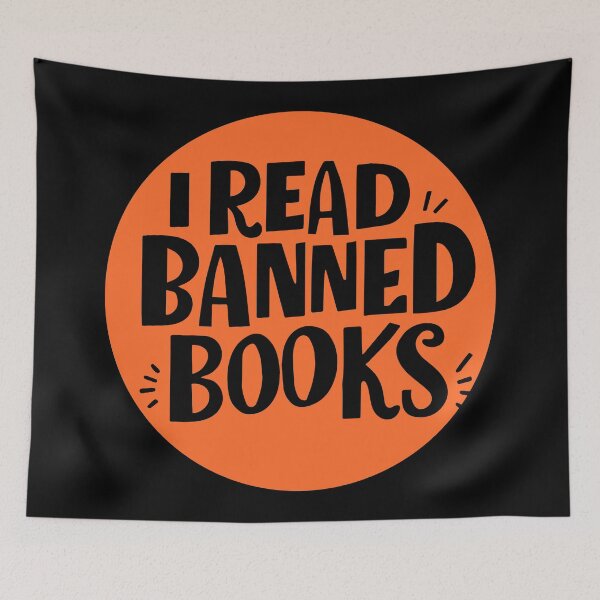 Item preview, I Read Banned Books designed and sold by Timegraf.