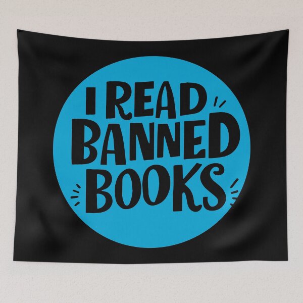 Item preview, I Read Banned Books designed and sold by Timegraf.