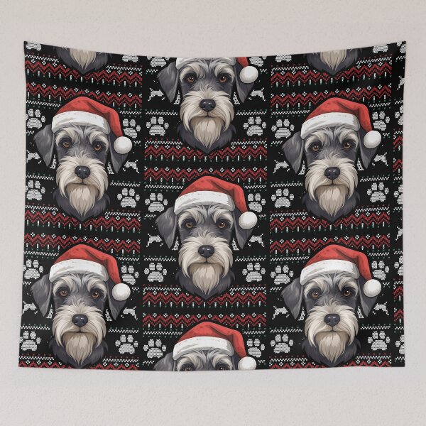 Item preview, Standard Schnauzer Ugly Sweater Christmas designed and sold by rafaeltto.
