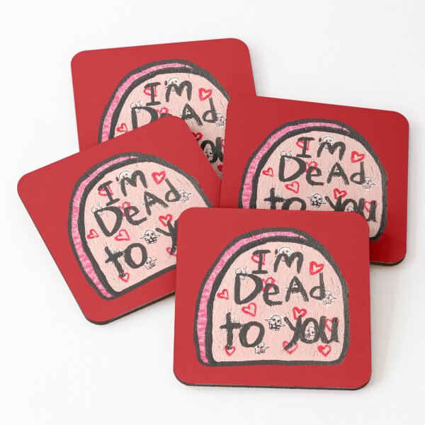 Item preview, I'm Dead to You Anti-Valentines Tombstone designed and sold by BleedStainArt.