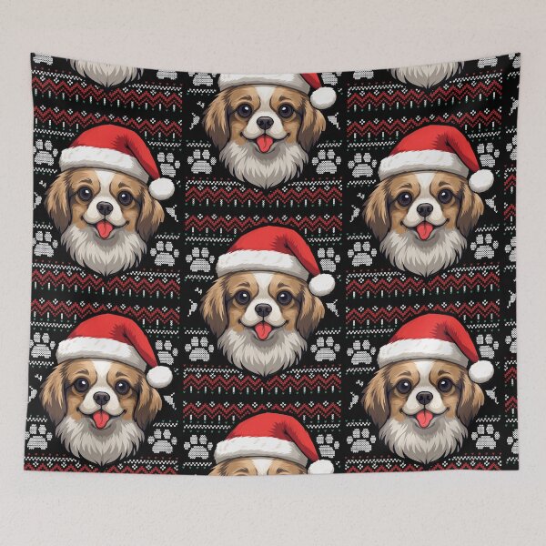 Item preview, St. Bernard Ugly Sweater Christmas designed and sold by rafaeltto.