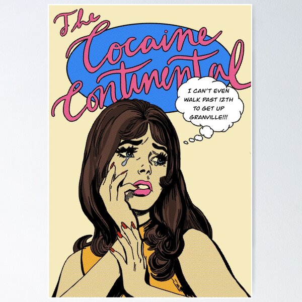 Up Granville Comic Poster
