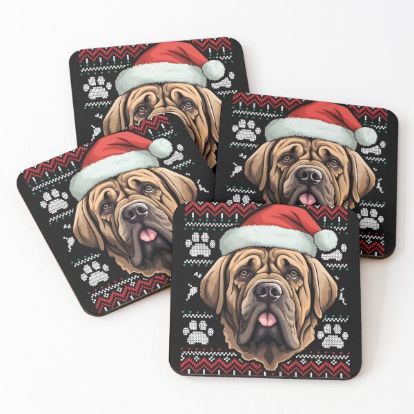 Item preview, Spanish Mastiff Ugly Sweater Christmas designed and sold by rafaeltto.