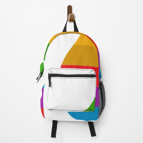 Apple Computer 80s Rainbow Logo Backpack Bag 