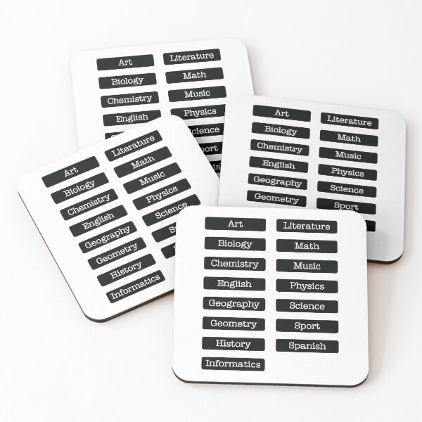 Item preview, Subject Labels designed and sold by ScienceCorner.