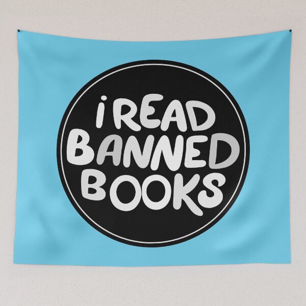 Item preview, I Read Banned Books designed and sold by Timegraf.