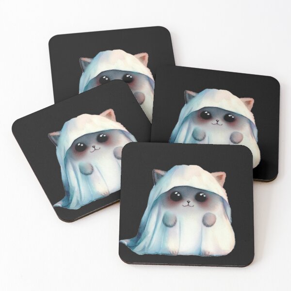 Item preview, Little Cuties - Ghost Kitty designed and sold by CAutumnTrapp.