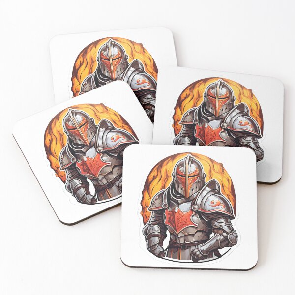Item preview, Knight in fire armor designed and sold by abmkf.