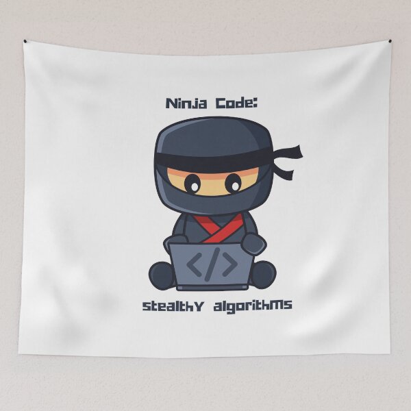 Item preview, Ninja Code: Stealthy Algorithm / RoYuMi designed and sold by royumi.