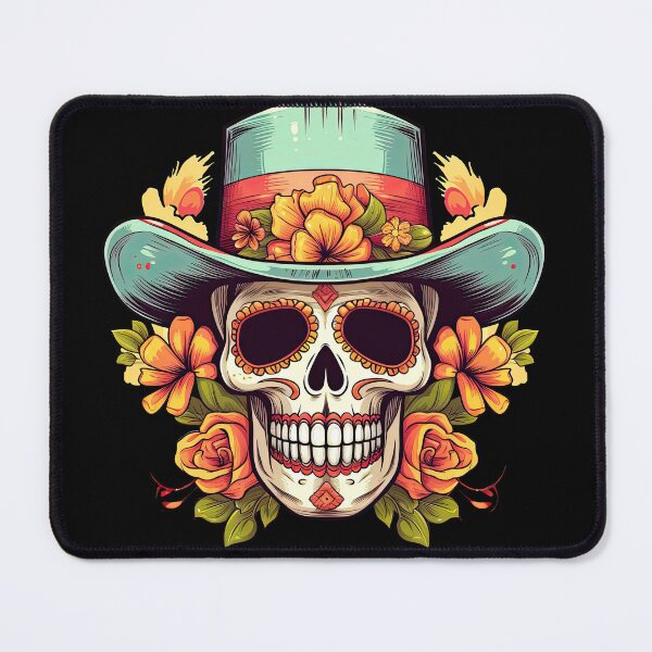 Item preview, Mexican Skull in Sombrero 12 designed and sold by eyestetix.