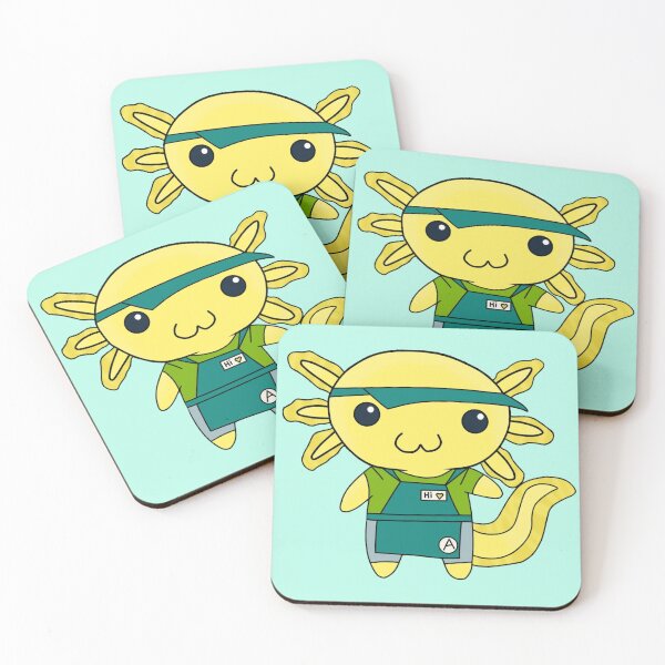 Item preview, Axolotl Boba Worker designed and sold by Cutsiecottage.