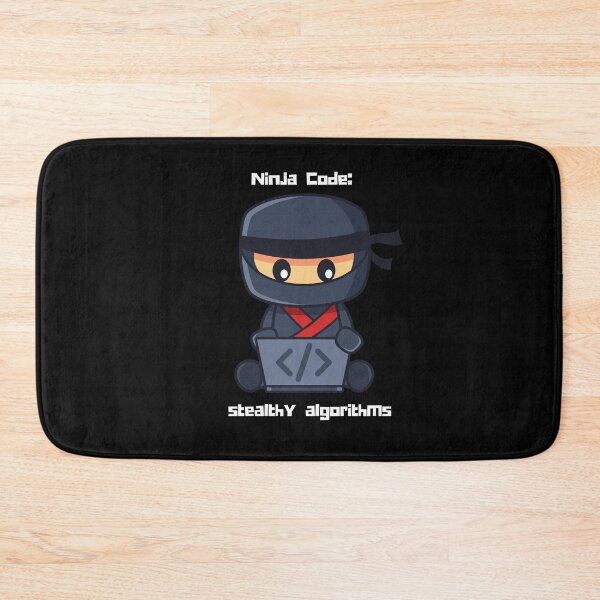 Item preview, Ninja Code: Stealthy Algorithm (dark) / RoYuMi designed and sold by royumi.