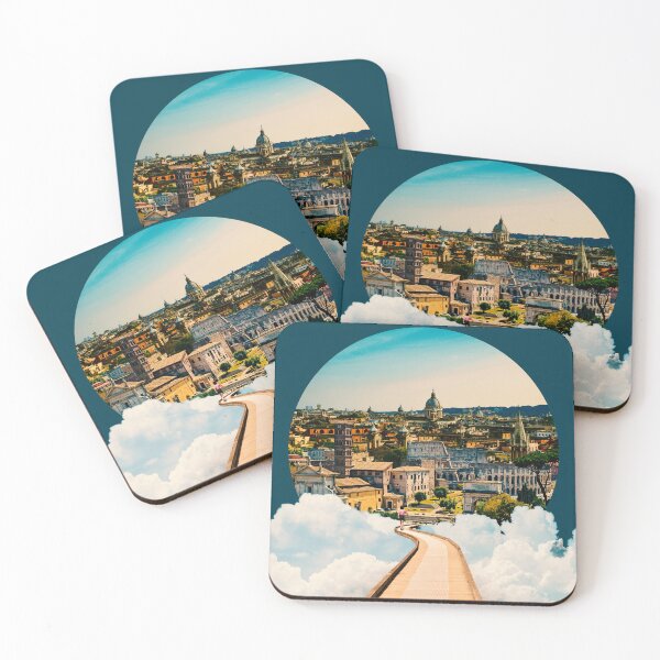 Item preview, All roads lead to Rome - Digital Collage designed and sold by TanjaNajatArt.