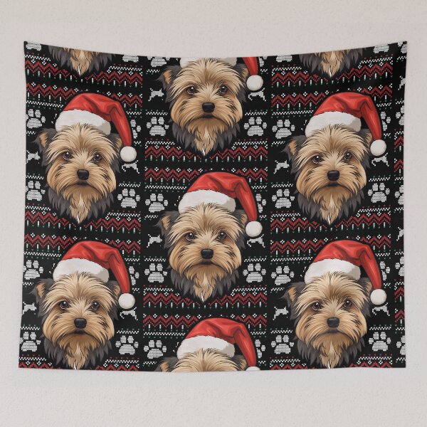 Item preview, Silky Terrier Ugly Sweater Christmas designed and sold by rafaeltto.