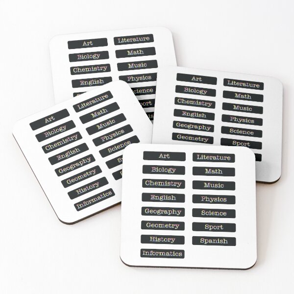 Item preview, Subject Labels designed and sold by ScienceCorner.