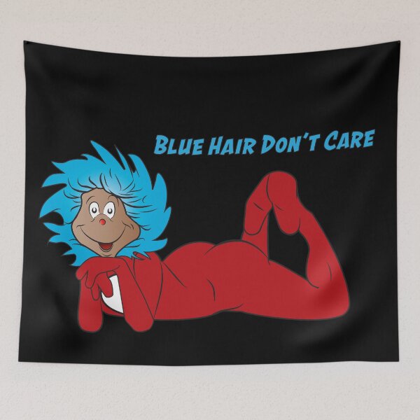 Item preview, Blue Hair designed and sold by Sqndesigns.