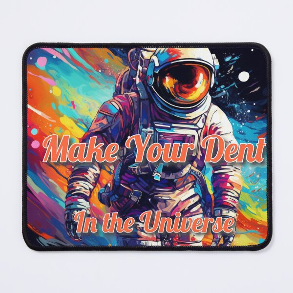 Item preview, Astronaut Make Your Dent in the Universe Modern Art designed and sold by abundancevibes.
