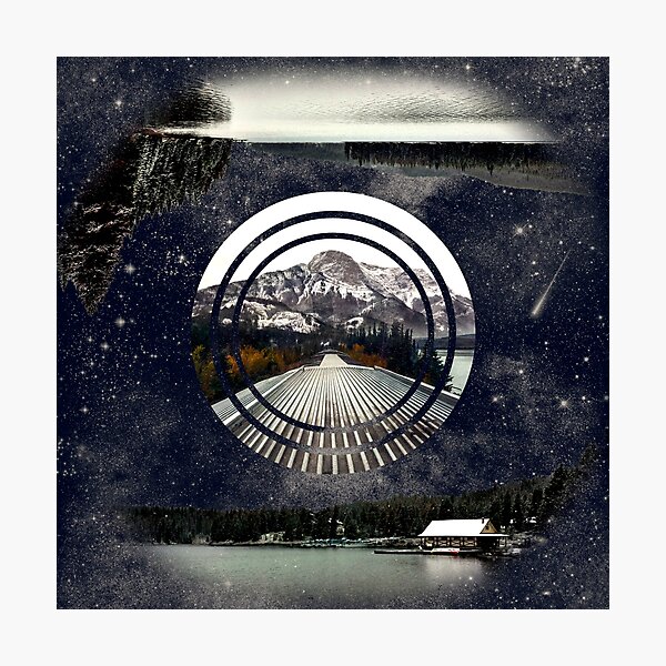 Starting Point - Digitale Collage Fotodruck