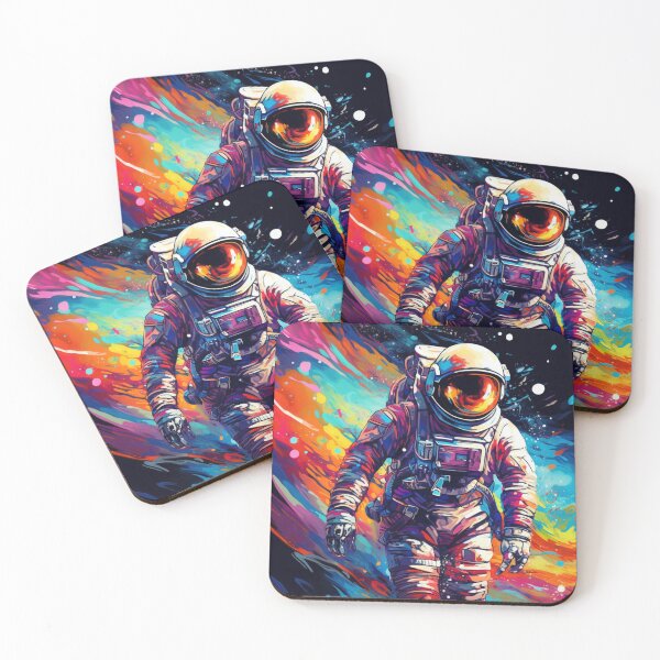 Item preview, Astronaut Space Universe Modern Art 1 designed and sold by abundancevibes.