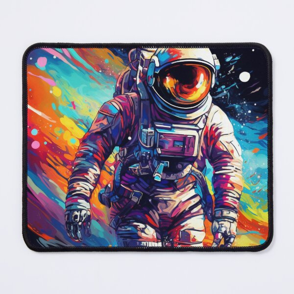 Item preview, Astronaut Space Universe Modern Art 1 designed and sold by abundancevibes.