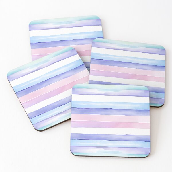 Item preview, Stripey Pastels designed and sold by NikFoxx.