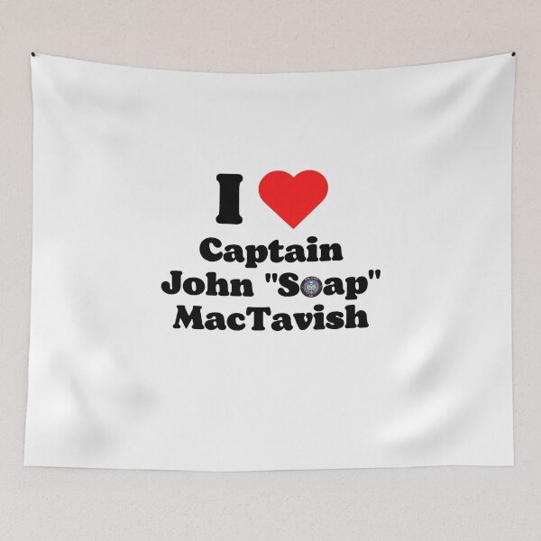 Item preview, I love Captain Johnny “Soap” MacTavish designed and sold by jiminsyeol.