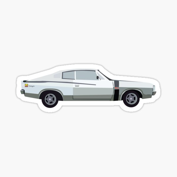 Chrysler Charger E49 vector drawing