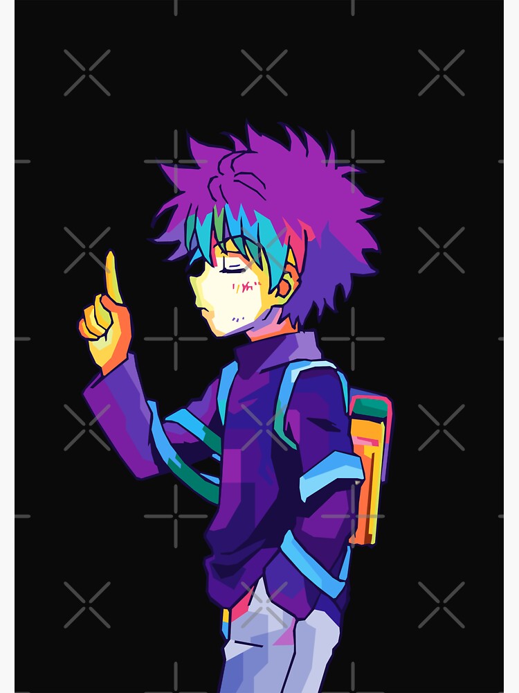 Hunter x Hunter Killua with Big Eyes Sticker - Cool Anime Sticker