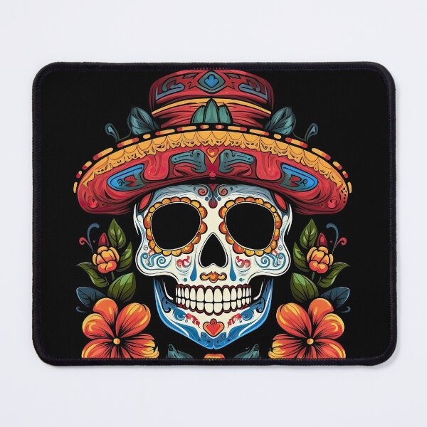 Item preview, Mexican Skull in Sombrero 13 designed and sold by eyestetix.