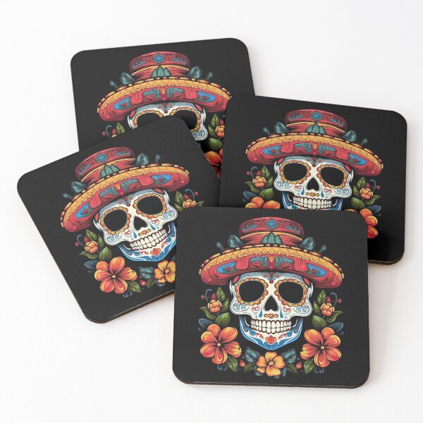 Item preview, Mexican Skull in Sombrero 13 designed and sold by eyestetix.