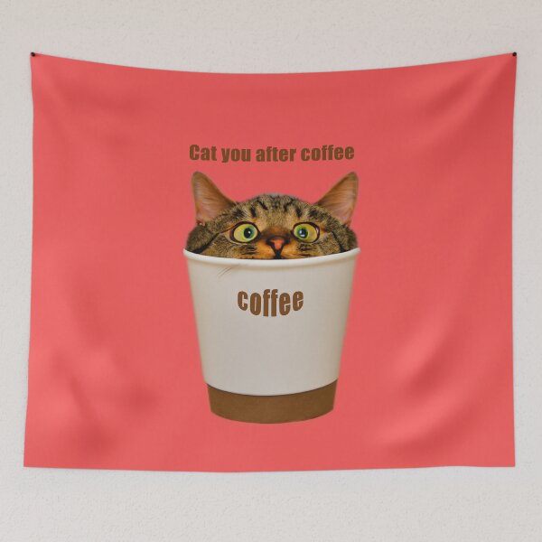 Item preview, cat you after coffee designed and sold by Glamalt.
