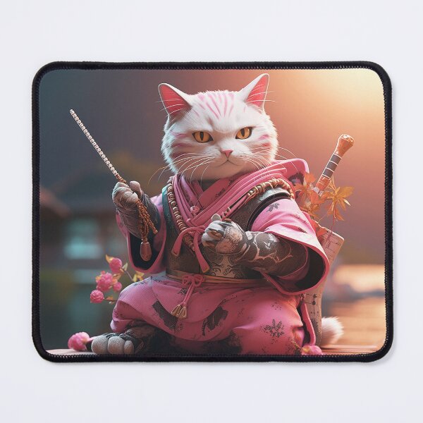 Item preview, Samari Cat designed and sold by BrittsGraphics.