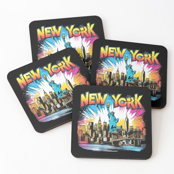 Item preview, Retro 1980's Graffiti Style New York City Tee designed and sold by AmorcitoDesigns.