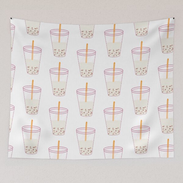 Item preview, White Boba With White Pearls designed and sold by Cutsiecottage.