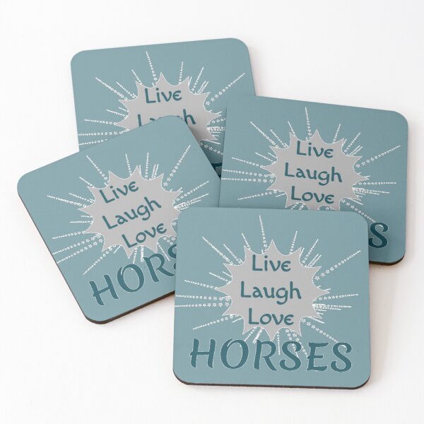 Item preview, Live Laugh Love Horses v2 designed and sold by MissLadyGraves.